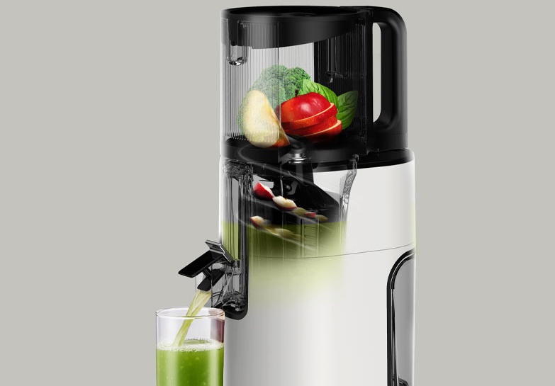 vertikalni-sokovnik-sa-hladnim-cedjenjem-hurom-h400-prikaz-operacija HUROM H400 vertikalni sokovnik za hladno ceđenje