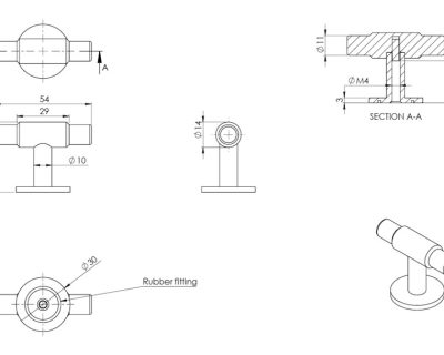 RUČICA FURNIPART MANOR T