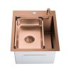 SANDONNA HD4050 INOX KOPER + DOZER ZA DETERDŽENT KOPER + KORPICA KOPER