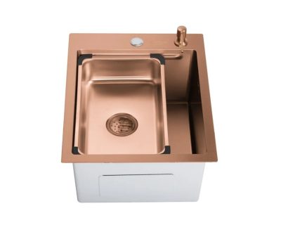 SANDONNA HD4050 INOX KOPER + DOZER ZA DETERDŽENT KOPER + KORPICA KOPER