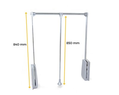 LIFTER EMUCA 45-115cm ALU/HROM