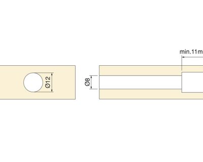 SENZOR PRISUSTVA fi-12mm, na 12V/24V