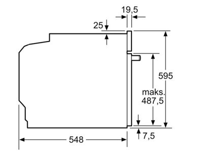 BOSCH HBA171BS3 ugradna rerna