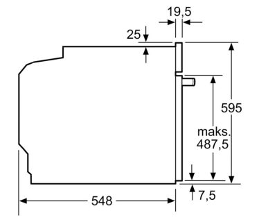 BOSCH HQA574BB3 ugradna rerna