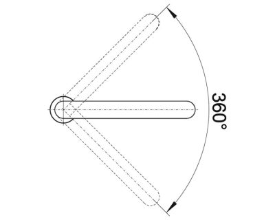 podprozorska slavina BLANCO ELOSCOPE-F DUO
