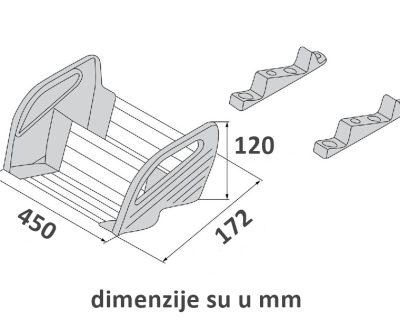 BLUM DRŽAČ ZAČINA ORGA-LINE