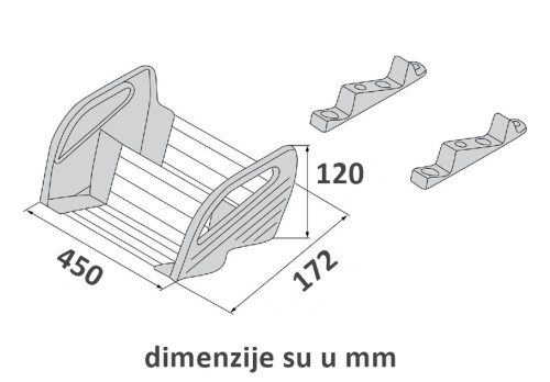 BLUM DRŽAČ ZAČINA ORGA-LINE