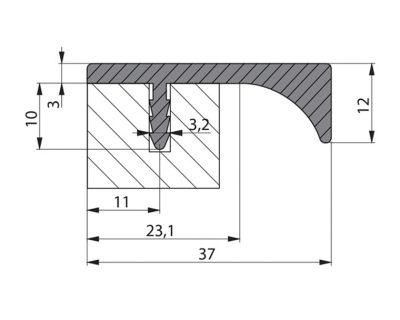 RUČICA RUJZ DESIGN US 2141 Cr