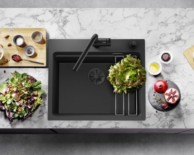 Granitna sudopera BLANCO ETAGON 6 BLACK EDITION