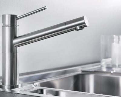 Slavina BLANCO ALTA Compact inox massive