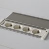 Multifunkcionalna plitka utičnica sa poklopcem DIGITEL SLIM COVER