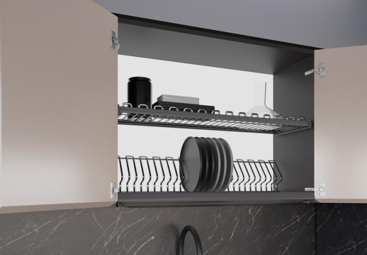 inoxa-ellite-7707-ocedjivac-titanium ELLITE OCEĐIVAČ NOSAČ TANJIRA