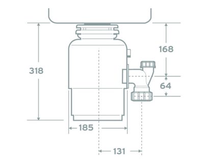 MELJAČ BIO OTPADA INSINKERATOR ISE E 75