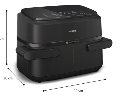 PHILIPS NA150/00 serije 1000 air fryer sa dve korpe