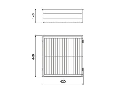 EMUCA QUARTZ ŽIČANA KORPA obrada TITANIUM