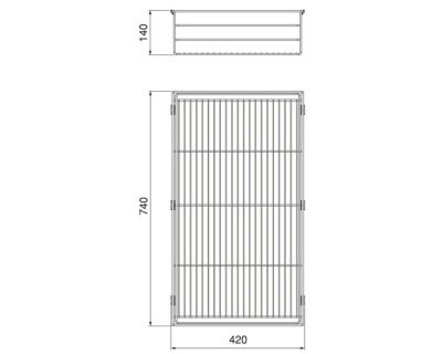 EMUCA QUARTZ ŽIČANA KORPA obrada TITANIUM