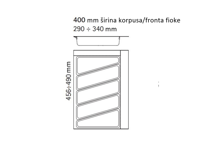 ulozak-za-fioku-klaser-drzac-escajga-400-seria-76 ULOŽAK ZA FIOKU/DRŽAČ PRIBORA ZA JELO/KLASER ZA ESCAJG