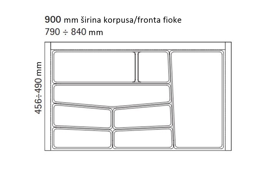 ulozak-za-fioku-klaser-drzac-escajga-900-seria-76 ULOŽAK ZA FIOKU/DRŽAČ PRIBORA ZA JELO/KLASER ZA ESCAJG