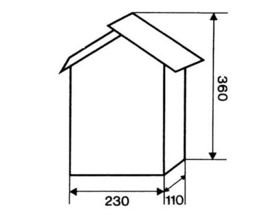 POŠTANSKO SANDUČE TIP I-642 kovani