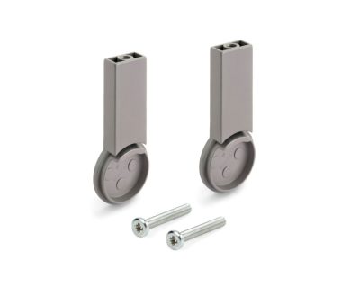 EMUCA QUARTZ GARDEROBNA ŠIPKA OKRUGLA, BOČNI VISEĆI NOSAČ