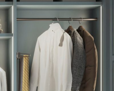 EMUCA QUARTZ GARDEROBNA ŠIPKA OKRUGLA