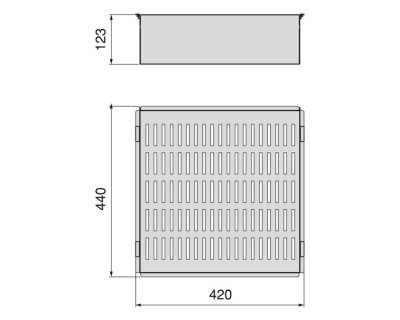 EMUCA QUARTZ METALNA KORPA obrada TITANIUM