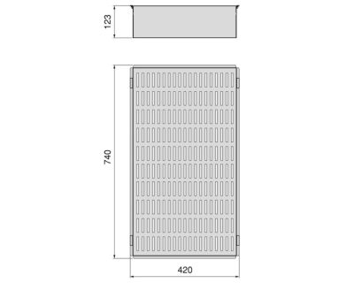 EMUCA QUARTZ METALNA KORPA obrada TITANIUM