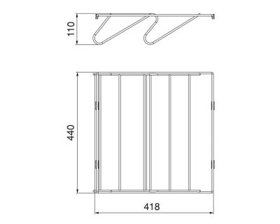 EMUCA QUARTZ ŽIČANA KORPA ZA CIPELE obrada TITANIUM