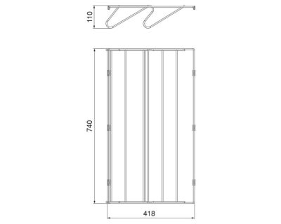EMUCA QUARTZ ŽIČANA KORPA ZA CIPELE obrada TITANIUM