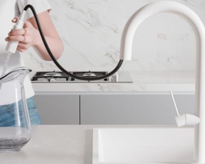 Slavina KANDO P0902 sa tušem granit look