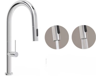 Slavina KANDO P0902 HROM sa tušem