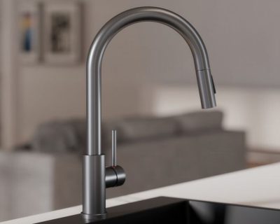 Slavina KANDO P0901 GUN METAL sa tušem