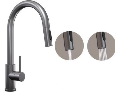 Slavina KANDO P0901 GUN METAL sa tušem