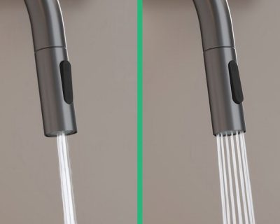 Slavina KANDO P0901 GUN METAL sa tušem