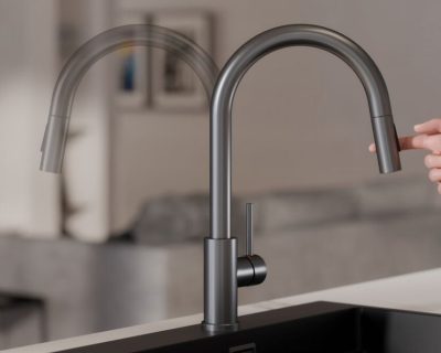 Slavina KANDO P0901 GUN METAL sa tušem