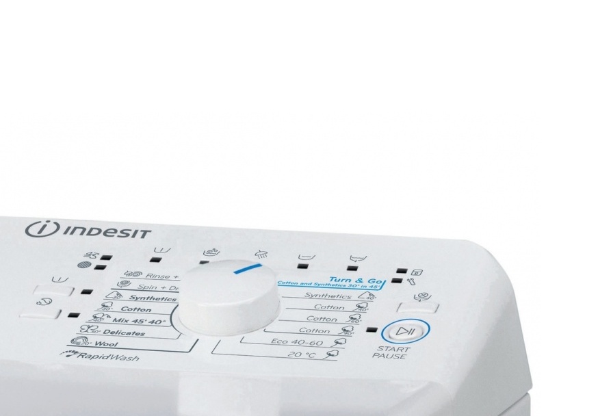 masina-za-pranje-vesa-sa-gornjim-punjenjem-INDESIT-BTWS72200-kontrola-programa INDESIT BTWS72200 veš mašina sa gornjim punjenjem