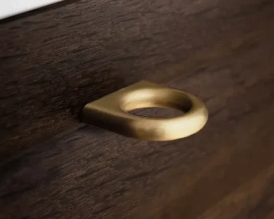 RUČICA FURNIPART LUCK KNOB ZLATNA BRUŠENA