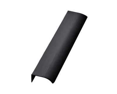 RUČICA FURNIPART EDGE STRAIGHT CRNA MAT BRUŠENA