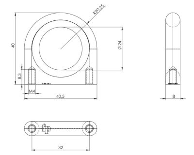 RUČICA FURNIPART LUCK KNOB