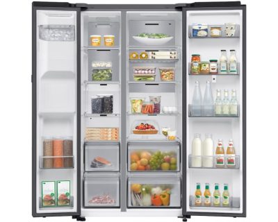 SAMSUNG RS90F66BEFEO SIDE BY SIDE, samostojeći kombinovani frižider