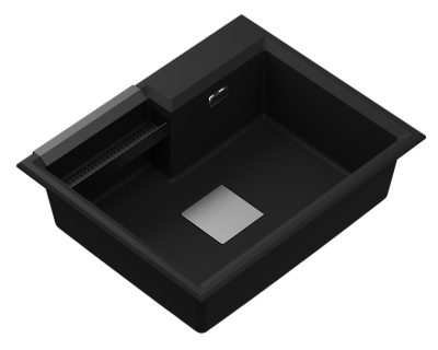 granitna sudopera SANDONNA LUMINE GRANIT CRNA MAT