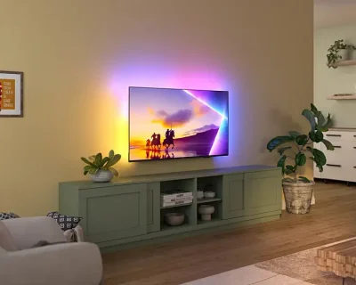 PHILIPS 55PUS8400/12 TV QLED AMBILIGHT SMART 55″