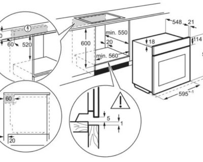ELECTROLUX KOEBP39H ugradna rerna