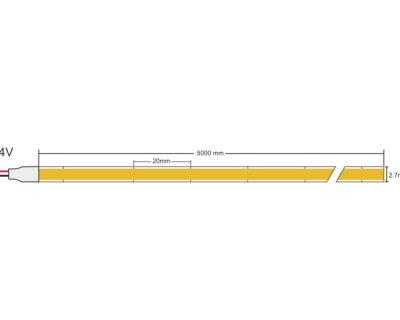 LED TRAKA SIRIUS COB 9,6W/m IP20 24V