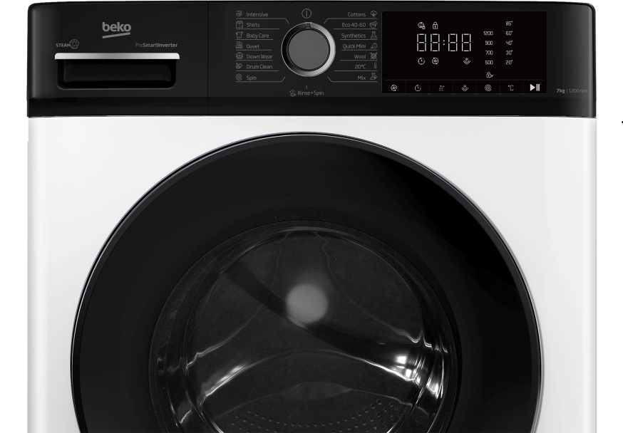 masina-za-pranje-vesa-beko-B1WFM2721WBEE-displej-i-komande BEKO B1WFM2721WBEE mašina za veš 7kg