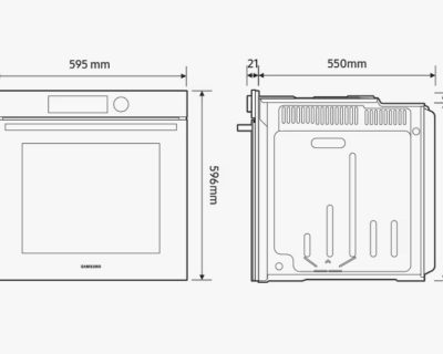 SAMSUNG NV7B41301AK/U3 ugradna rerna
