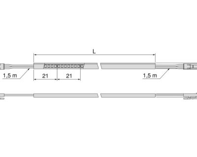 LED FLEKSIBILNA TRAKA NEONLYNX PREMIUM 3,2x5,5mm 4,8W/m IP65 24V