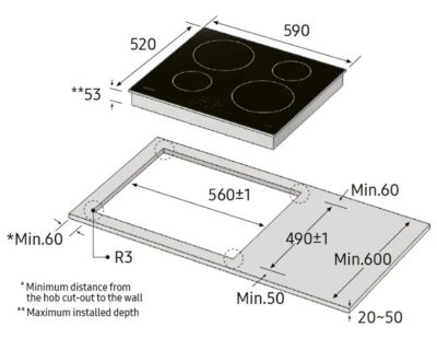 SAMSUNG NZ64M3707AK/OL indukciona ploča