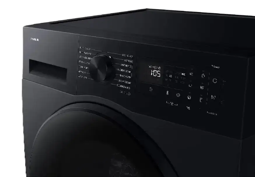 masina-za-pranje-i-susenje-vesa-samsung-wd90dg5g34bble-displej-i-komande SAMSUNG WD90DG5G34BBLE mašina za pranje i sušenje veša 9/5kg, 1400 obrtaja