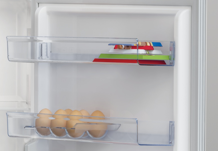 samostojeci-frizider-beko-RSSE265K40SN-vrata BEKO RSSE265K40SN samostojeći frižider visine 146cm